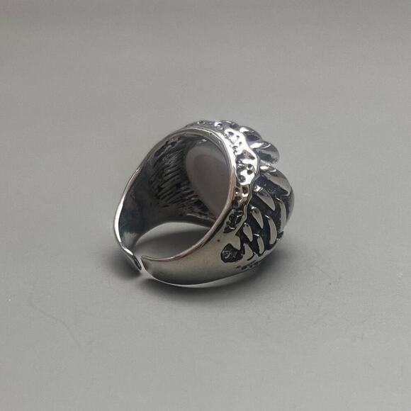 Y2k grunge silver eye ring - Picture 7 of 7